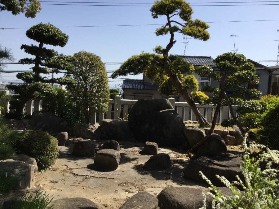 鴨神社 日本庭園