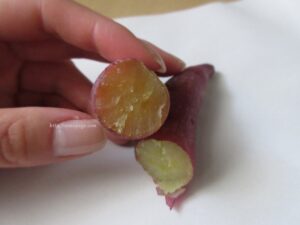 蒸しさつまいも
