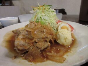 来夢来人 生姜焼きメイン